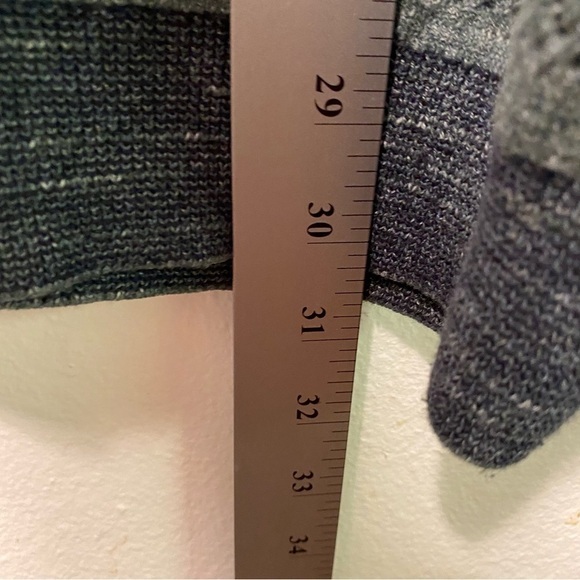 Rover& Lakes Comfort Sweater Mens Size XL Pull Over Buttons Green-Black - Picture 9 of 10